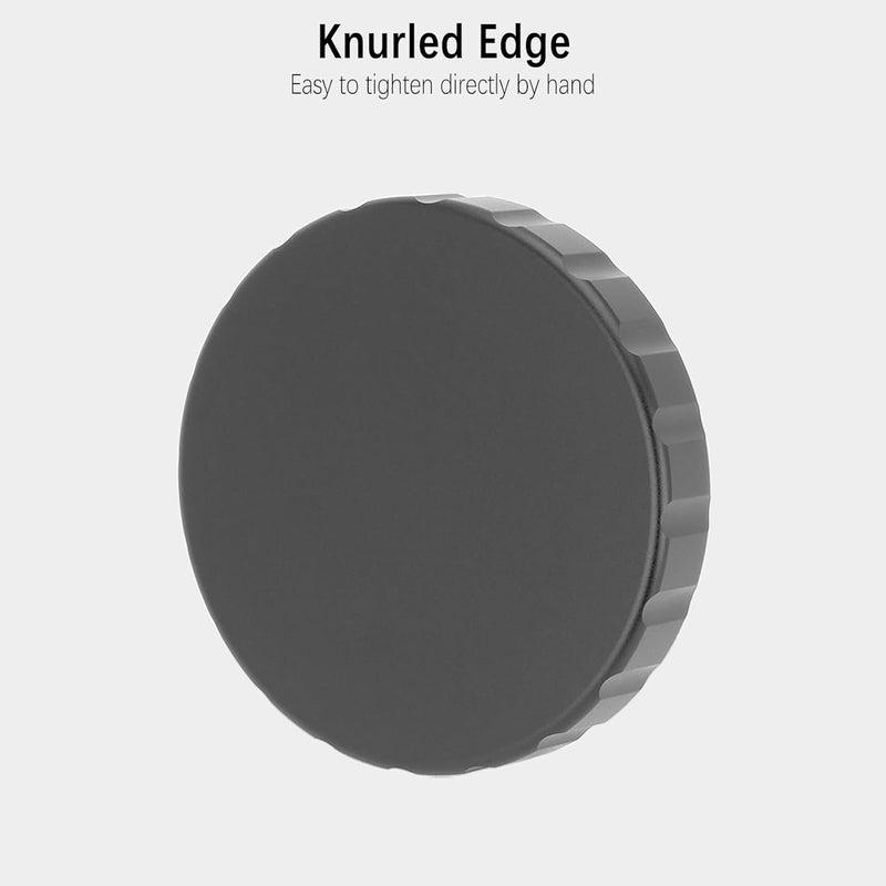 Yueoct غطاء نهاية معدني للغبار مع خيط أنثوي 2" x24 SCT لتلسكوب شميت كاسرغين، غطاء خارجي لعدسة تصحيح المخفض 2" x24 SCT للتلسكوبات البصرية OTA - Image 3